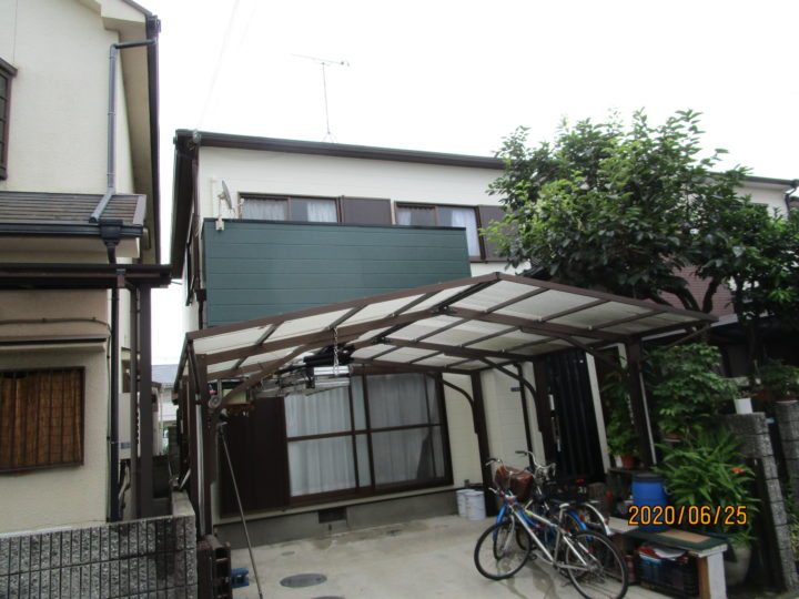 貝塚市　Ｉ様邸　外壁塗装　屋根塗装　20200625