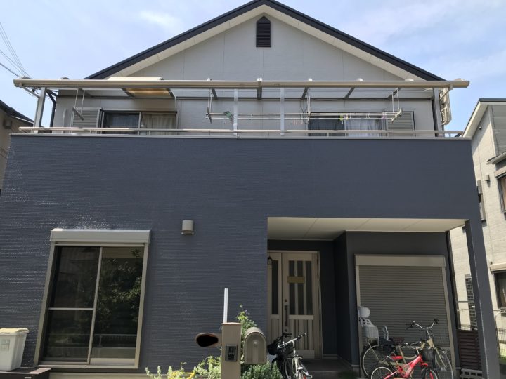 泉南市　Ｏ様邸　外壁塗装　屋根塗装　20200825
