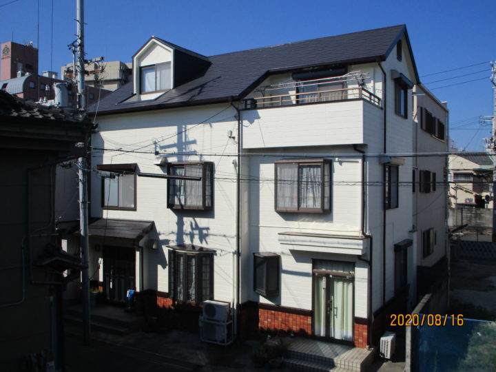 岸和田市　Ｋ様邸　外壁塗装　屋根塗装　20200816
