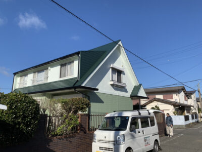 岬町　Ｆ様邸　外壁塗装　屋根塗装　20191218