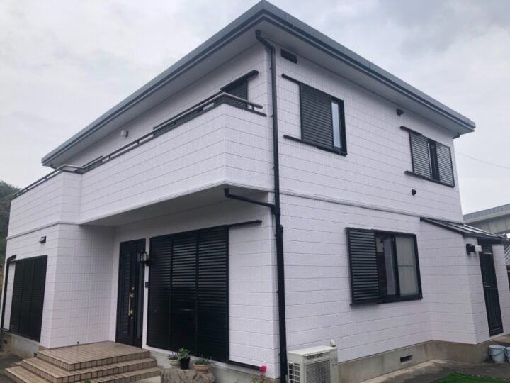 岬町　Ｓ様邸　外壁塗装　屋根塗装　20210325