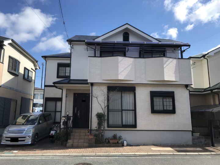 熊取町　Ｎ様邸　外壁塗装　屋根塗装　20210208