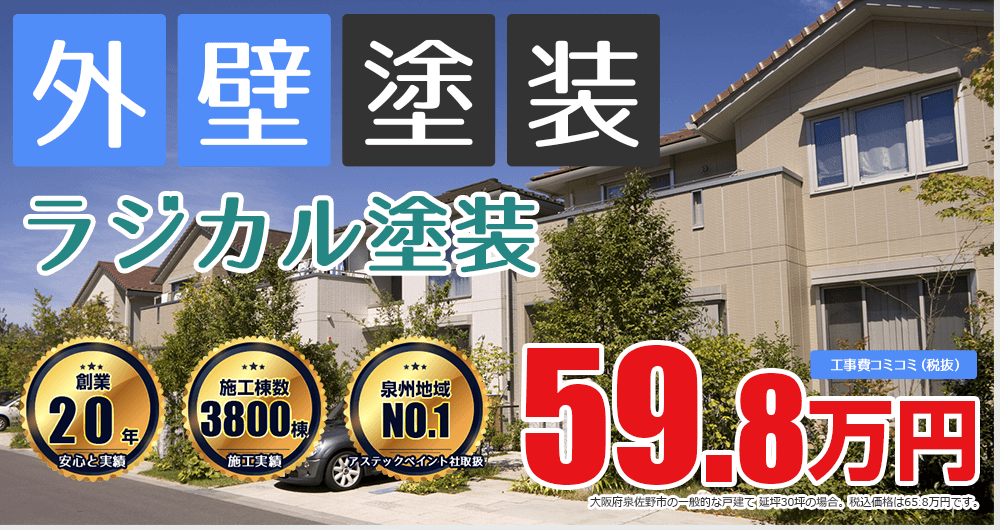 美観性シリコンラン塗装 65.8万円