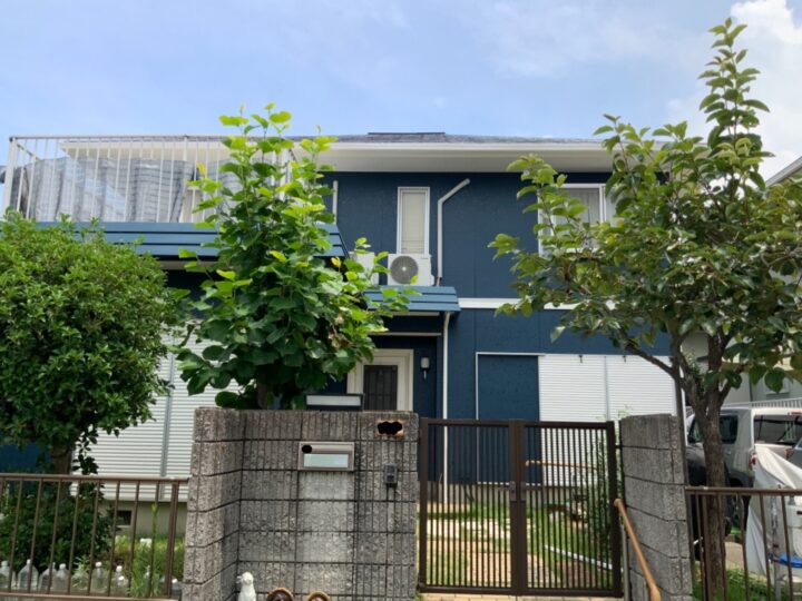 阪南市　Ｋ様邸　外壁塗装　屋根塗装　20210715
