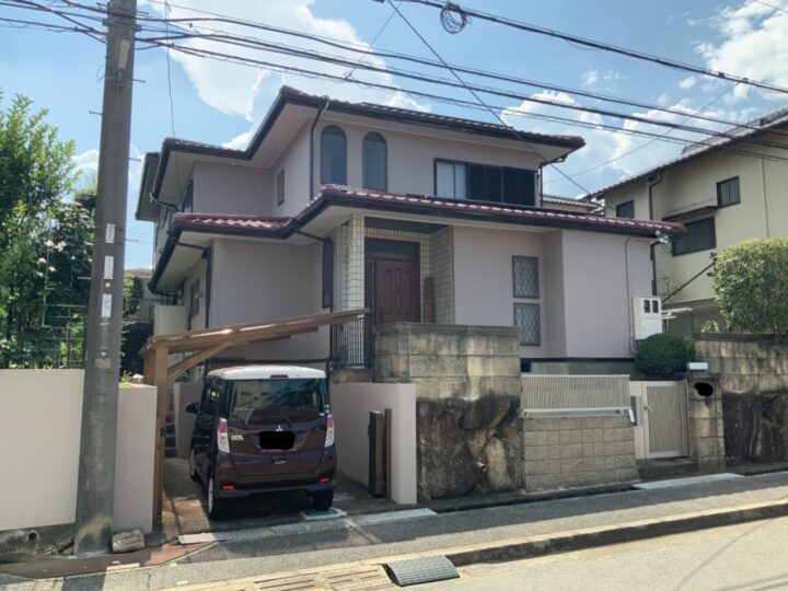 熊取町　Ｋ様邸　外壁塗装　屋根塗装　20210714