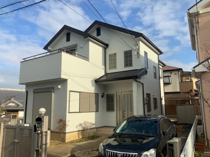 阪南市　Ｍ様邸　外壁塗装　屋根塗装　20220127