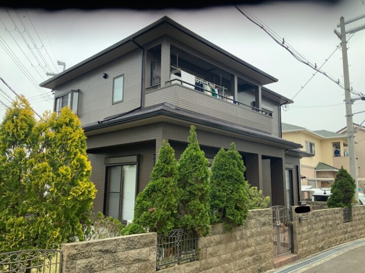 阪南市　外壁塗装/屋根塗装工事　完工日：2022/4/23