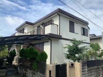 阪南市　Ｈ様邸　外壁塗装　屋根塗装　20220822