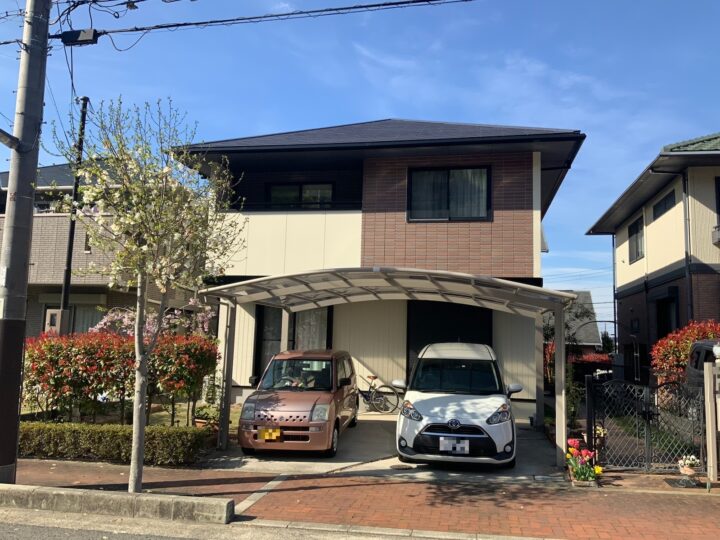 阪南市　外壁塗装/屋根塗装工事　完工日：2022/4/1