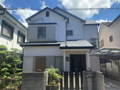 貝塚市　K様邸　外壁塗装屋根塗装　2023/8/5