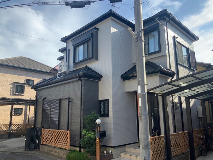 岸和田市　外壁塗装屋根塗装工事　完工日：2023/10/2
