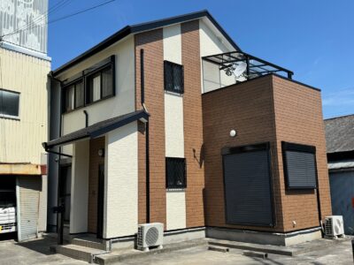 岸和田市　Ｏ様邸　外壁塗装屋根塗装　2024/8/9