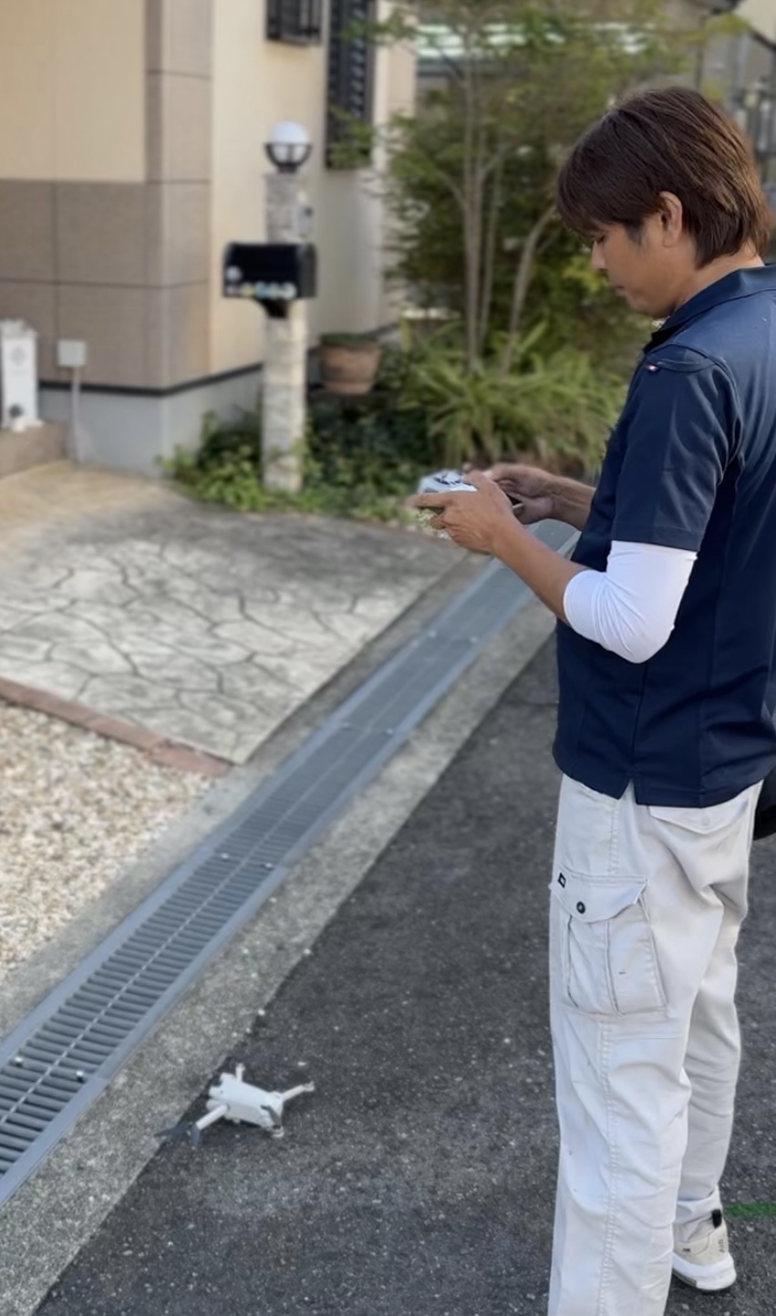 泉州屋根ドローン点検