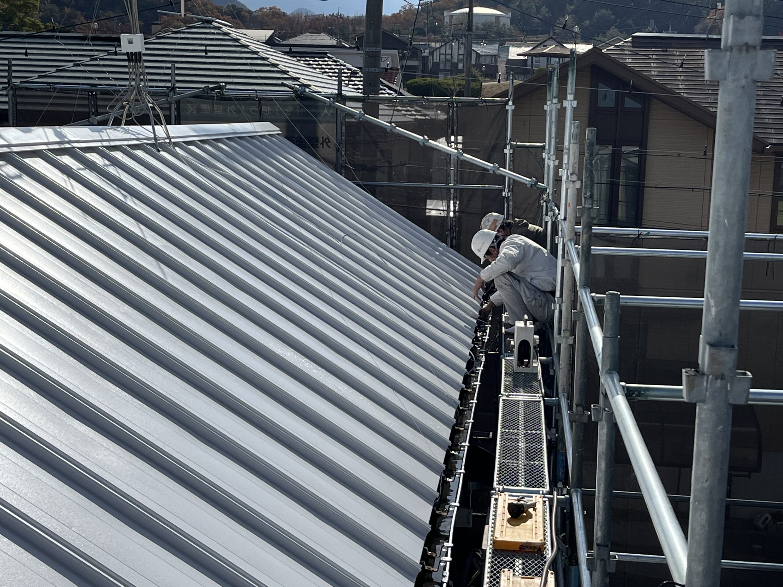 熊取町屋根塗装