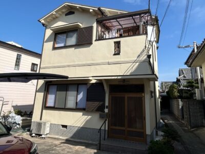 貝塚市　Ｎ様邸　外壁塗装屋根塗装　2025/4/17