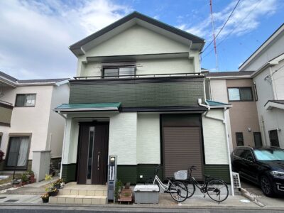 高石市　Ｏ様邸　外壁塗装屋根塗装　2025/4/14