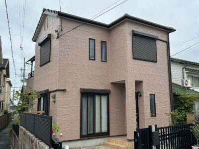 貝塚市　Ｍ様邸　外壁塗装　2025/4/23