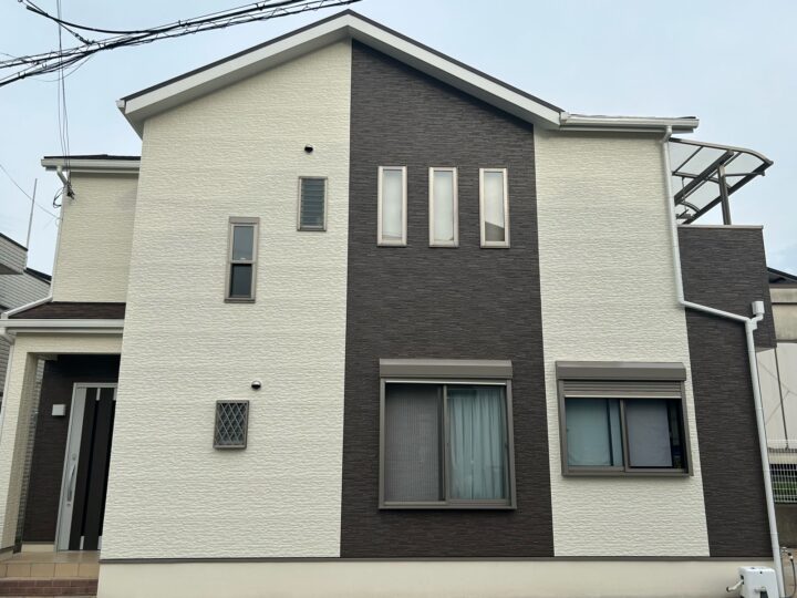 岸和田市　Ｔ様邸　外壁塗装　2025/5/28