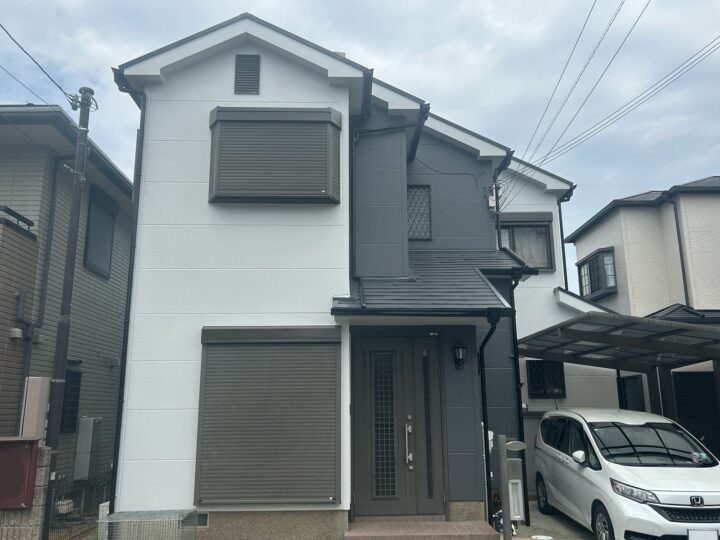 泉佐野市　外壁塗装 屋根塗装工事　完工日：2025/5/29