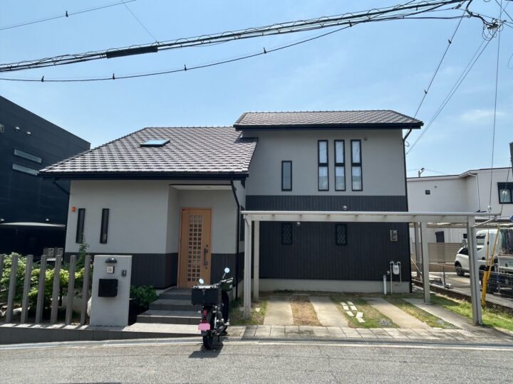 泉佐野市　外壁塗装工事　完工日：2025/5/23