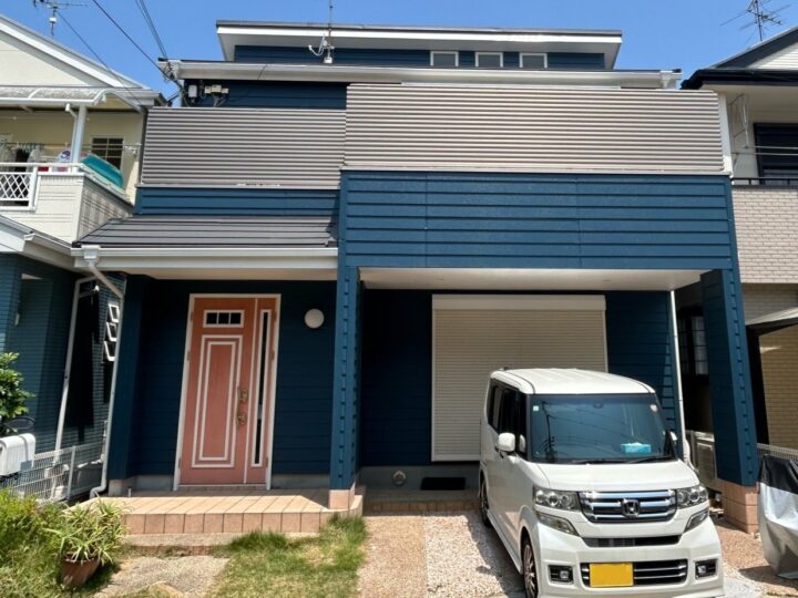 泉佐野市　Ｋ様邸　外壁塗装　2025/7/5