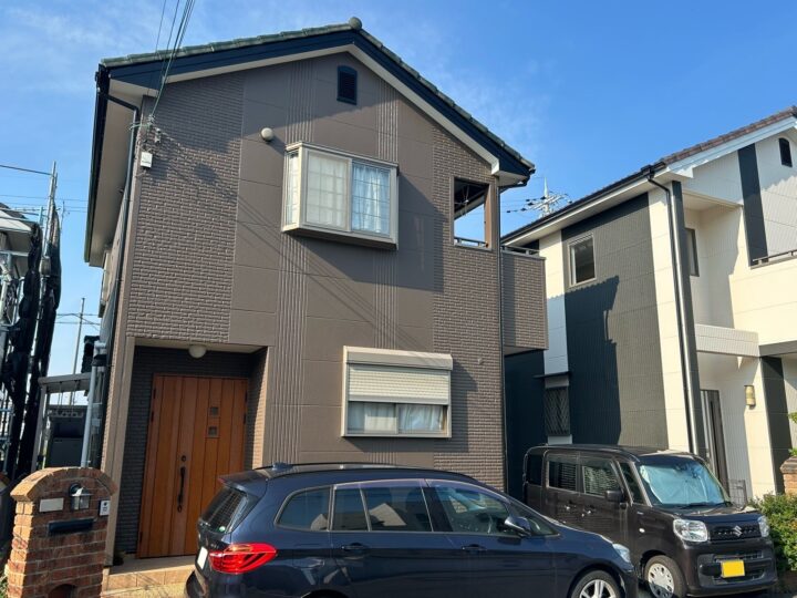泉佐野市　外壁塗装工事　完工日：2025/6/27