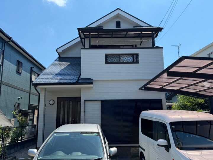 岸和田市　Ｓ様邸　外壁塗装 屋根塗装　2025/7/29