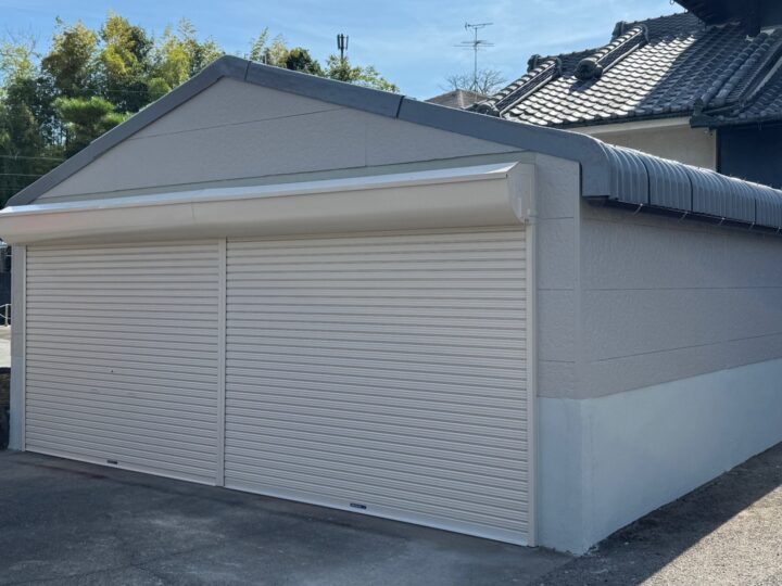 熊取町　N様邸　ガレージ改修工事　2025/7/26