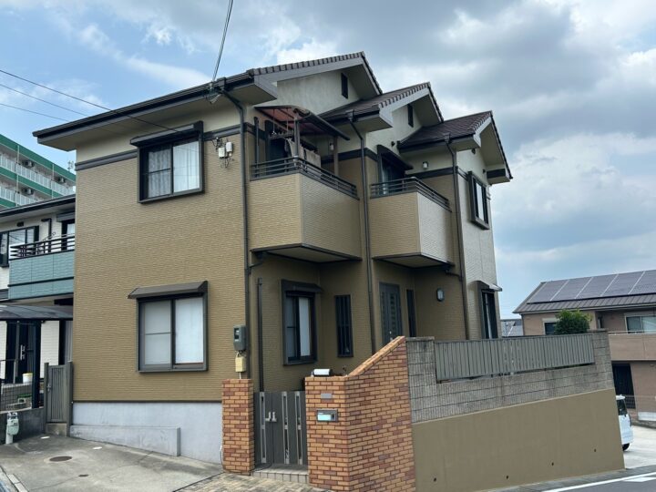 熊取町　Ｍ様邸　外壁塗装　2025/7/16