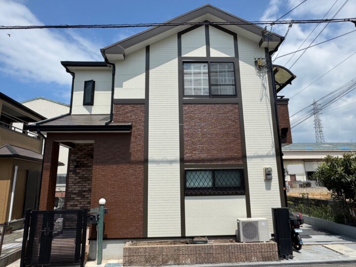 泉佐野市　Ｉ様邸　外壁塗装 屋根塗装　2025/8/2