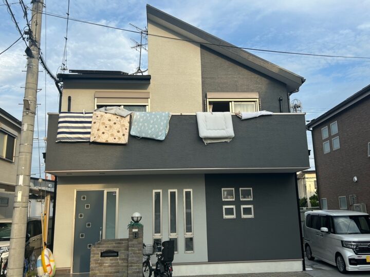 泉佐野市　Ｏ様邸　外壁塗装 屋根塗装　2025/8/13