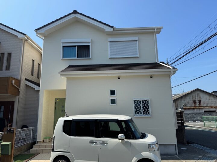 泉佐野市　Ｍ様邸　外壁塗装屋根塗装　2025/8/30