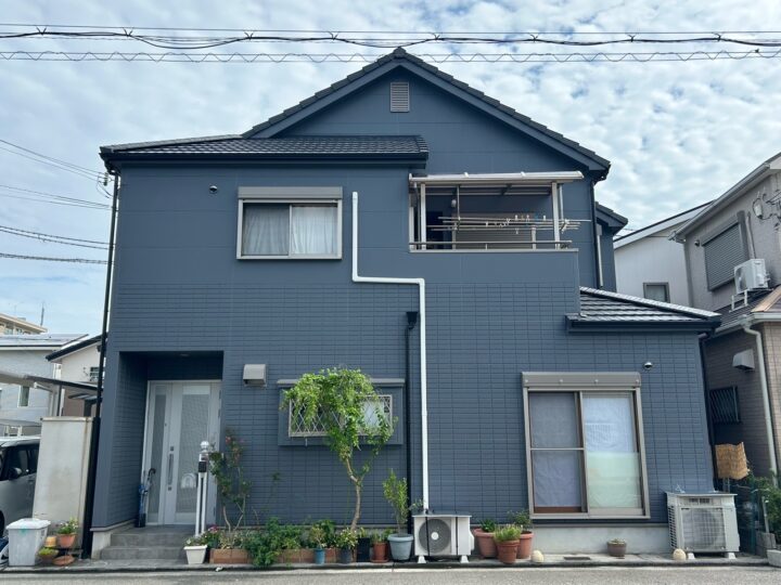 泉大津市　Ｎ様邸　外壁塗装 屋根塗装　2025/8/13