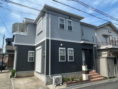岸和田市　Ｕ様邸　外壁塗装 屋根塗装　2025/8/28