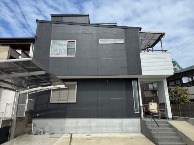 熊取町　S様邸　外壁塗装　2025/9/24