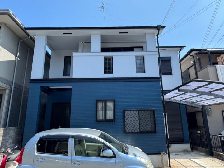 熊取町　Ｋ様邸　外壁塗装 屋根塗装　2025/8/30