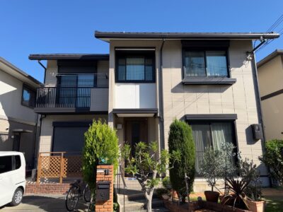 岸和田市　Ｉ様邸　外壁塗装　2025/10/22