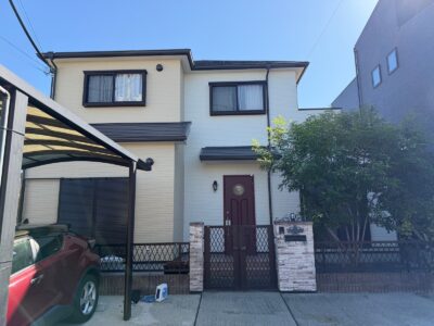 岸和田市　Ｎ様邸　外壁塗装屋根塗装　2025/10/23