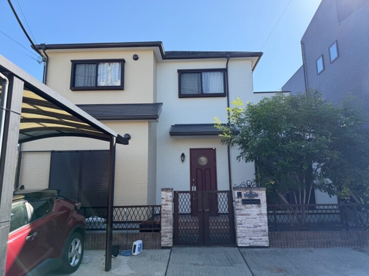 岸和田市　Ｎ様邸　外壁塗装屋根塗装　2025/10/23