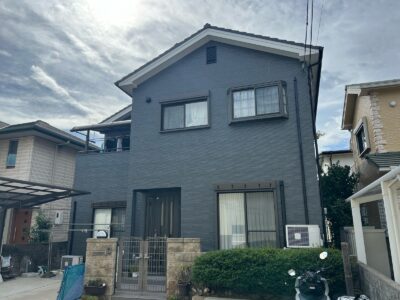 岸和田市　Ｉ様邸　外壁塗装　2025/10/22