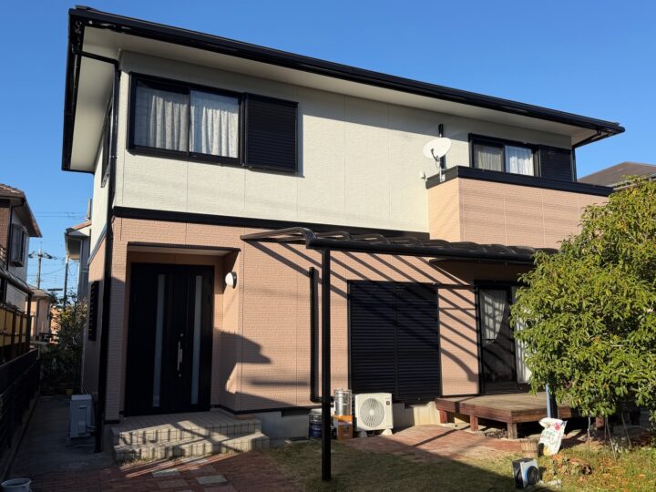 阪南市　Ｓ様邸　外壁塗装 屋根カバー工法　2025/11/24