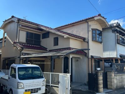 泉佐野市　Ｍ様邸　外壁塗装　2025/12/6