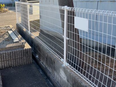 阪南市　Ｎ様邸　フェンス塗装　2026/1/7