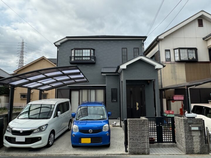 泉佐野市　K様邸　外壁塗装 屋根塗装　2024/2/24