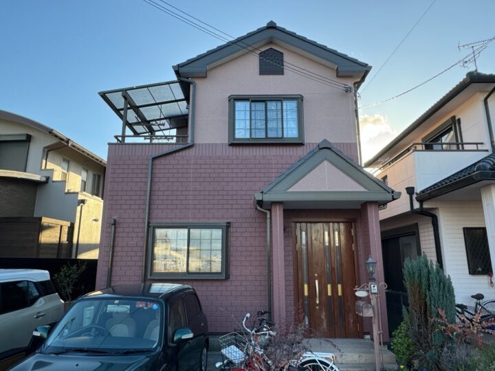 貝塚市　H様邸　外壁塗装 屋根塗装　2024/2/26