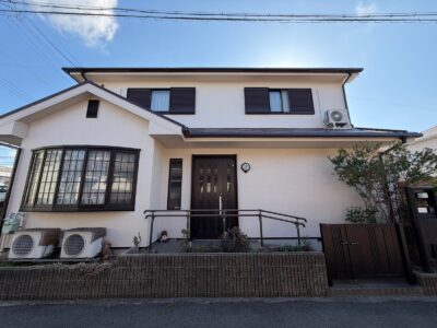 貝塚市　Ｎ様邸　外壁塗装 屋根塗装　2026/1/30