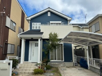 泉佐野市　T様邸　外壁塗装 屋根塗装　2024/2/27