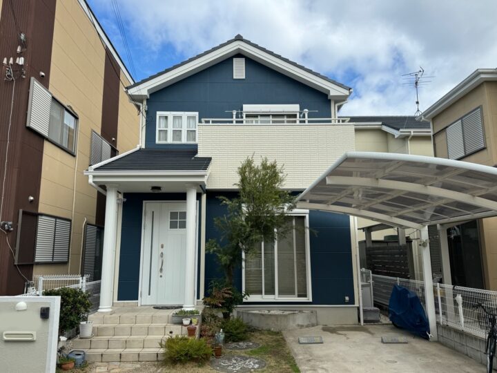 泉佐野市　T様邸　外壁塗装 屋根塗装　2024/2/27