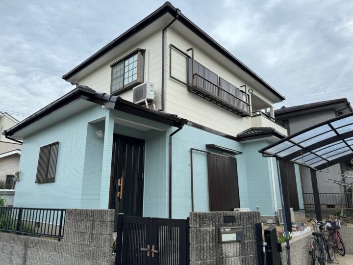 岬町　K様邸　外壁塗装 屋根塗装　2024/2/29