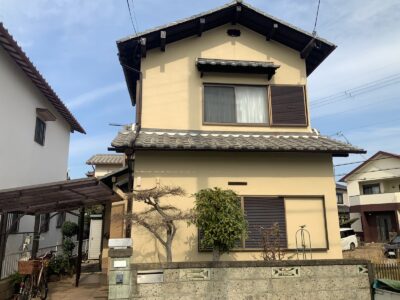 阪南市　S様邸　外壁塗装　2024/3/14